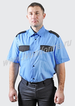 Рубашка для охранника кор.рукав мужская