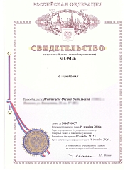 Свидетельство на товарный знак. (Патент)
