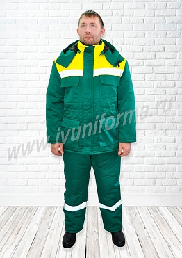 Костюм рабочий мужской арт. Р-02-66-ГР